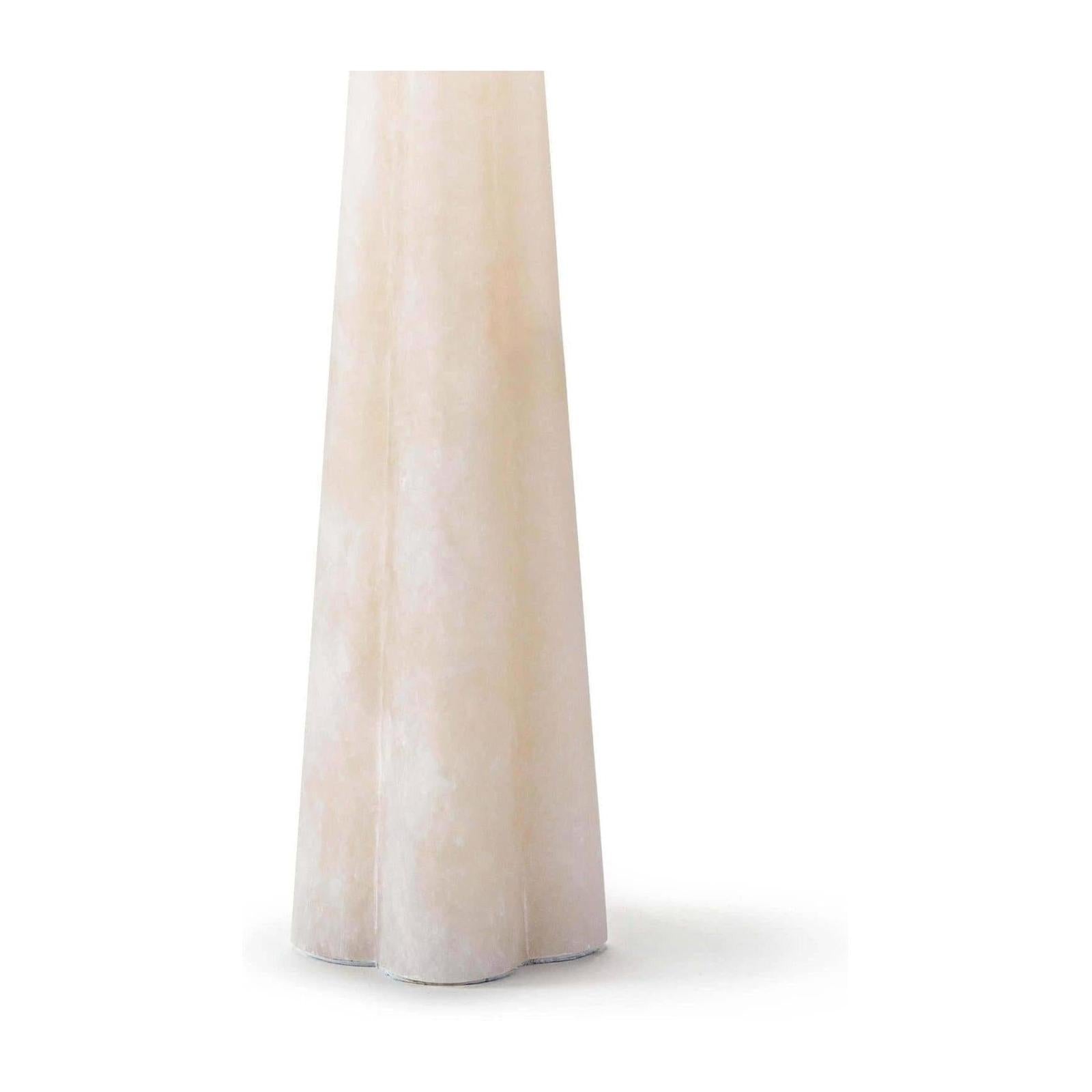 Regina Andrew Quatrefoil Alabaster Natural Stone Table Lamp
