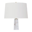 Regina Andrew Quatrefoil Alabaster Natural Stone Table Lamp