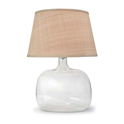 Regina Andrew Seeded Oval Glass Table Lamp