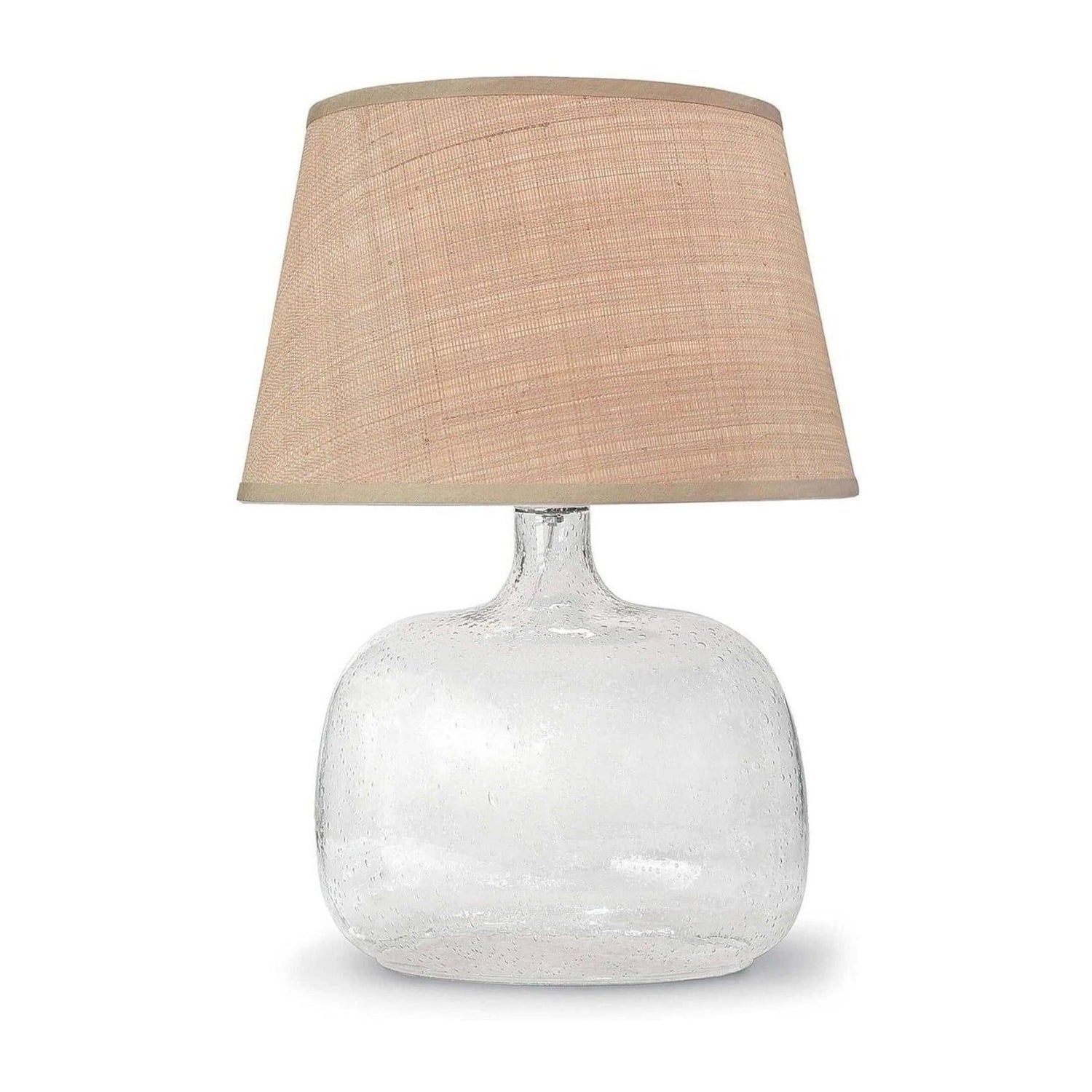 Regina Andrew Seeded Oval Glass Table Lamp