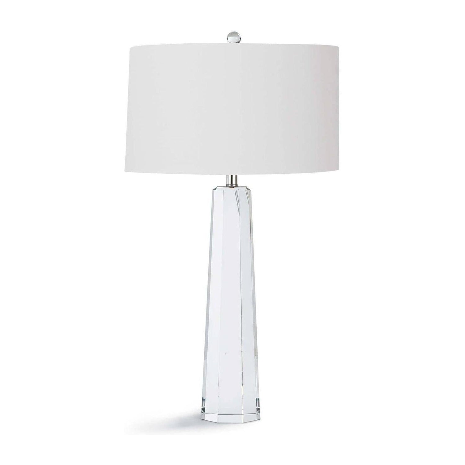 Regina Andrew Tapered Hex Crystal Table Lamp