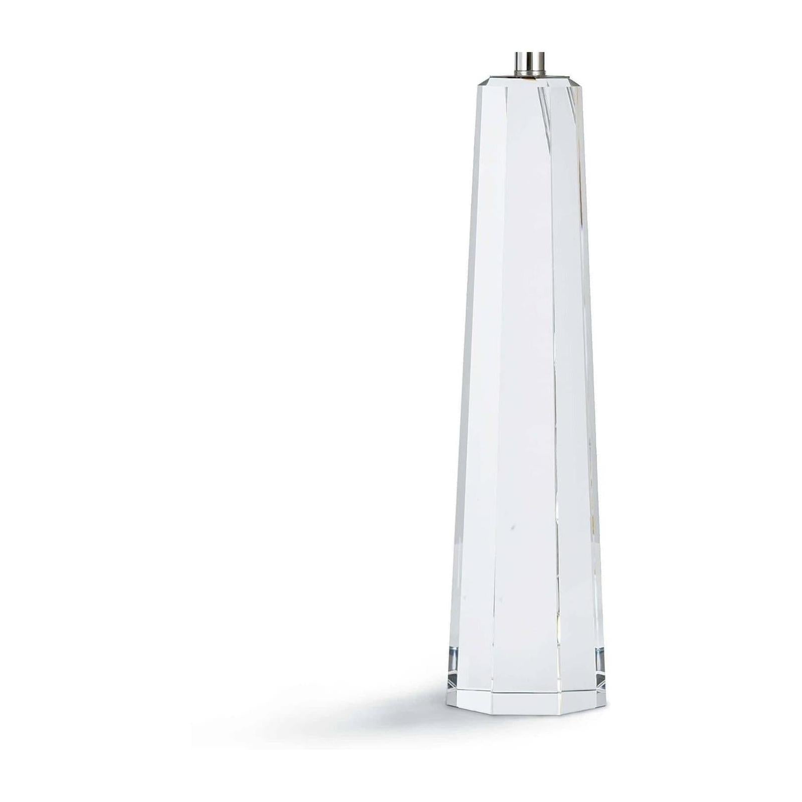 Regina Andrew Tapered Hex Crystal Table Lamp