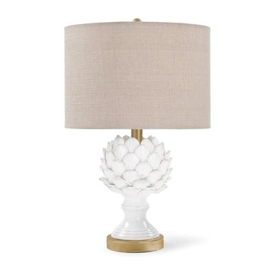 Regina Andrew Leafy Artichoke Ceramic Table Lamp