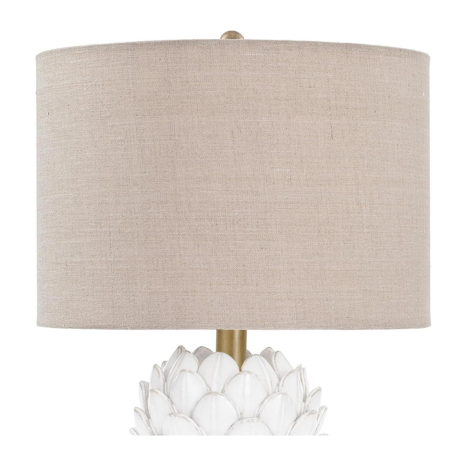 Regina Andrew Leafy Artichoke Ceramic Table Lamp