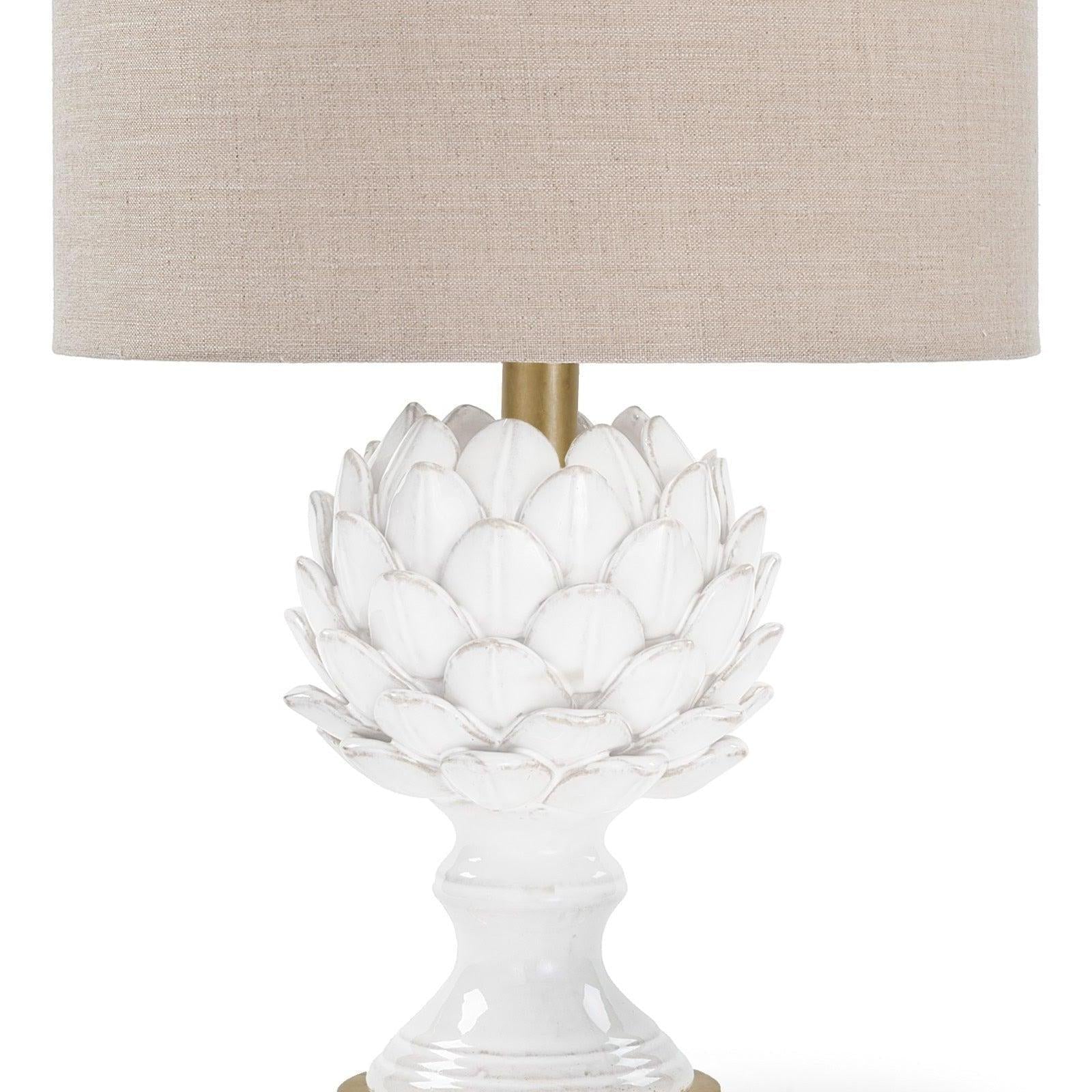 Regina Andrew Leafy Artichoke Ceramic Table Lamp