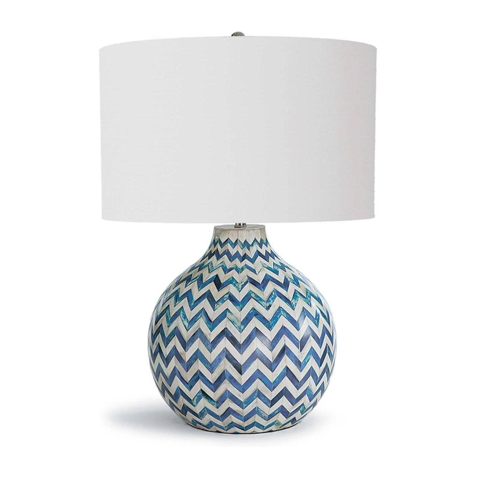 Regina Andrew Chevron Bone Table Lamp