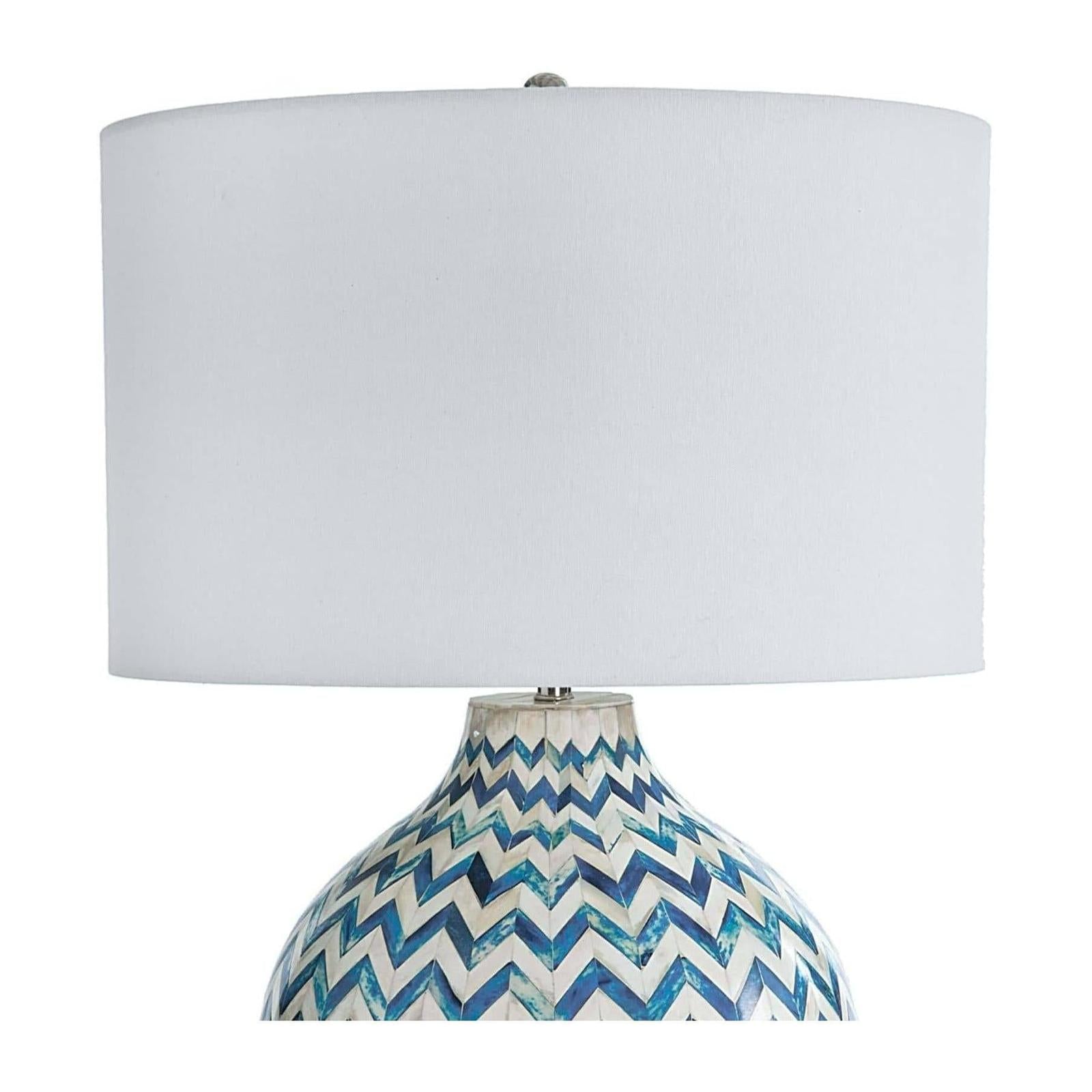 Regina Andrew Chevron Bone Table Lamp