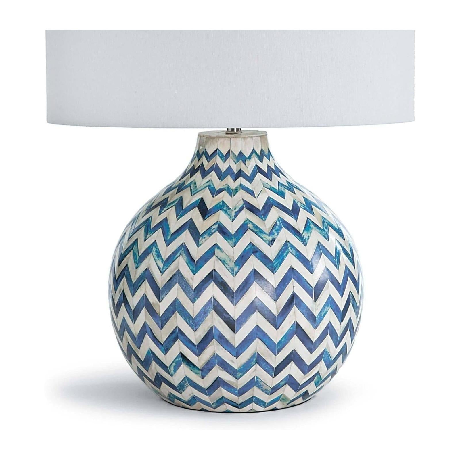 Regina Andrew Chevron Bone Table Lamp