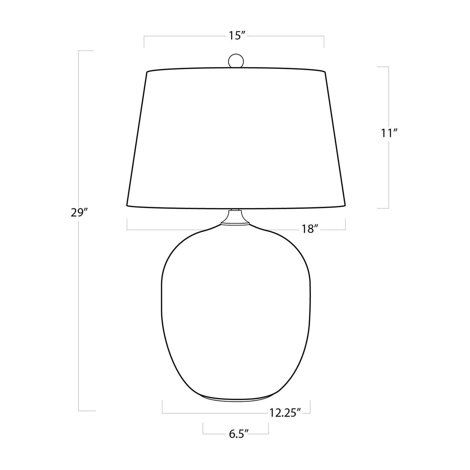 Regina Andrew Harbor Ceramic Table Lamp