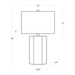Regina Andrew Grace Alabaster Table Lamp
