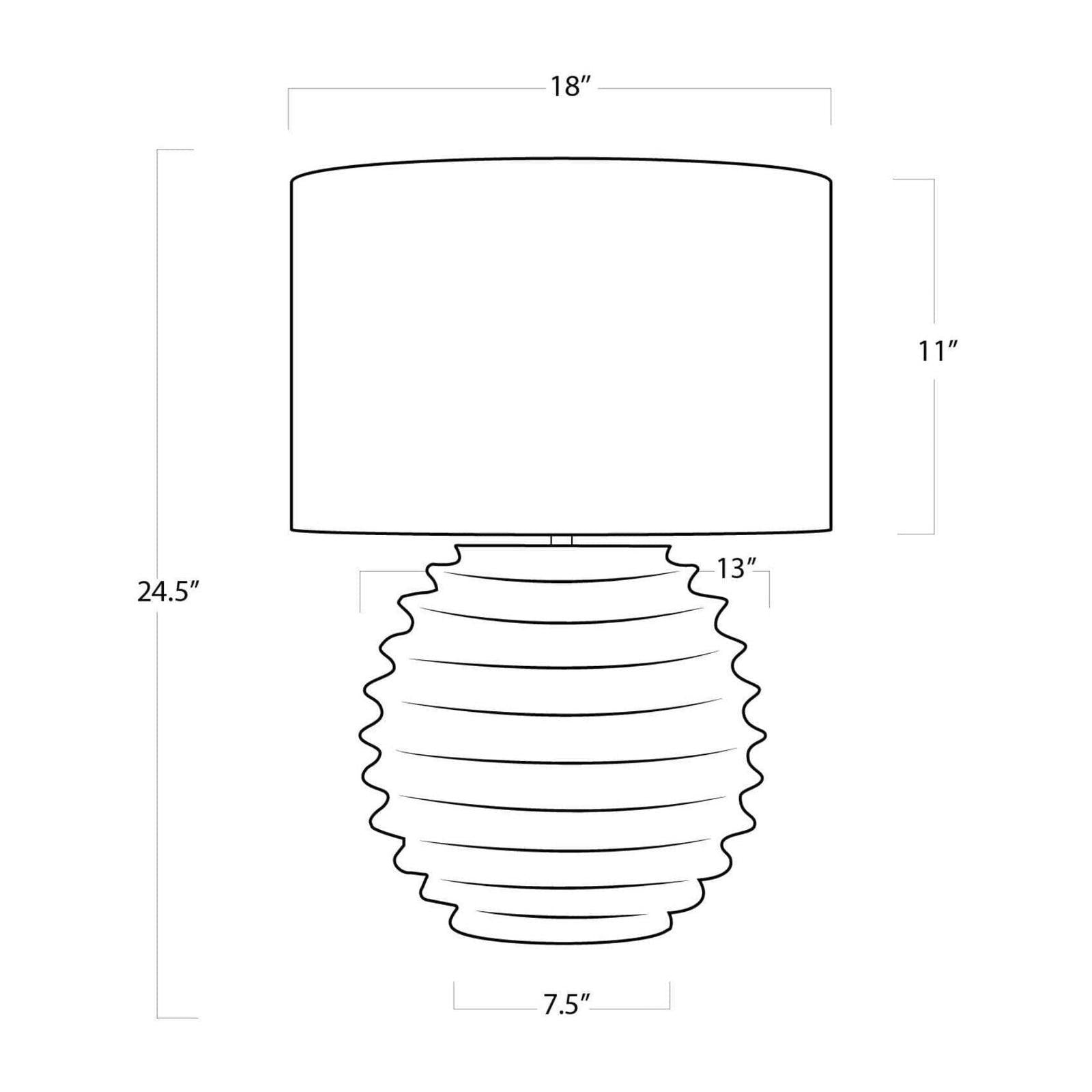 Regina Andrew Nabu Metal Table Lamp