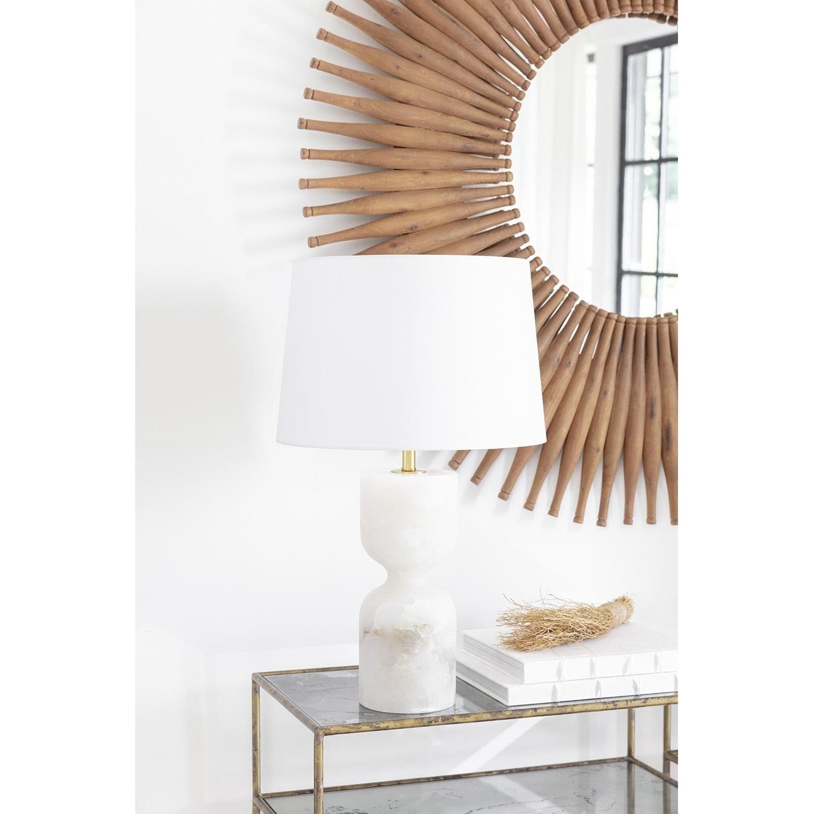 Regina Andrew  Joan Alabaster Large Table Lamp