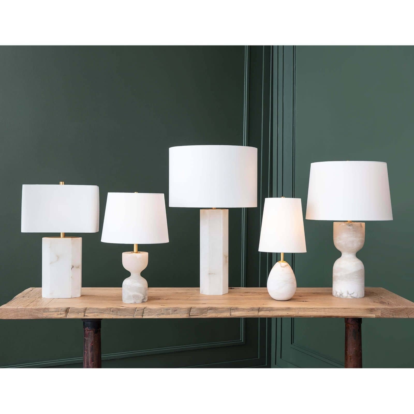 Regina Andrew  Jared Alabaster Mini Lamp