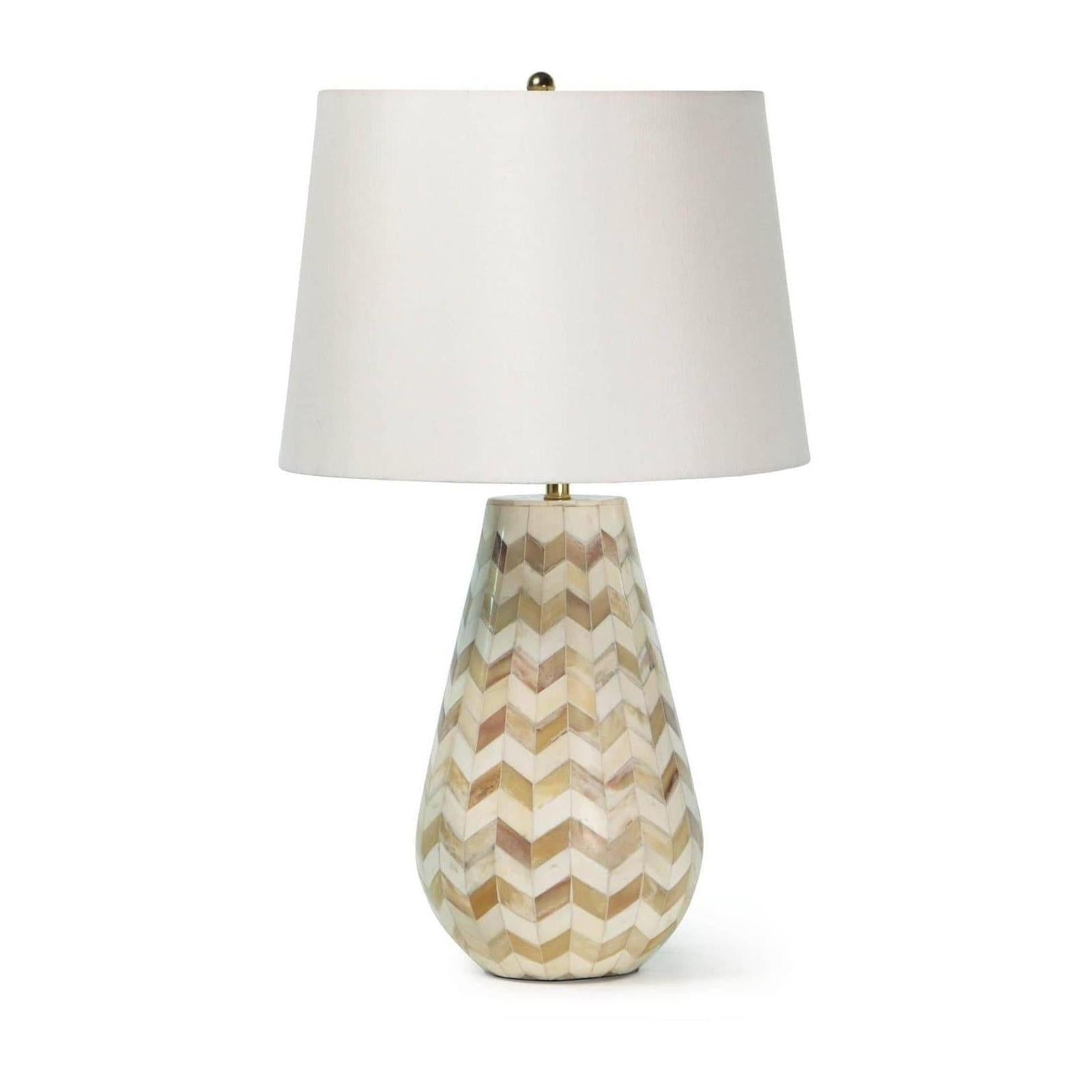 Regina Andrew Cassia Chevron Table Lamp