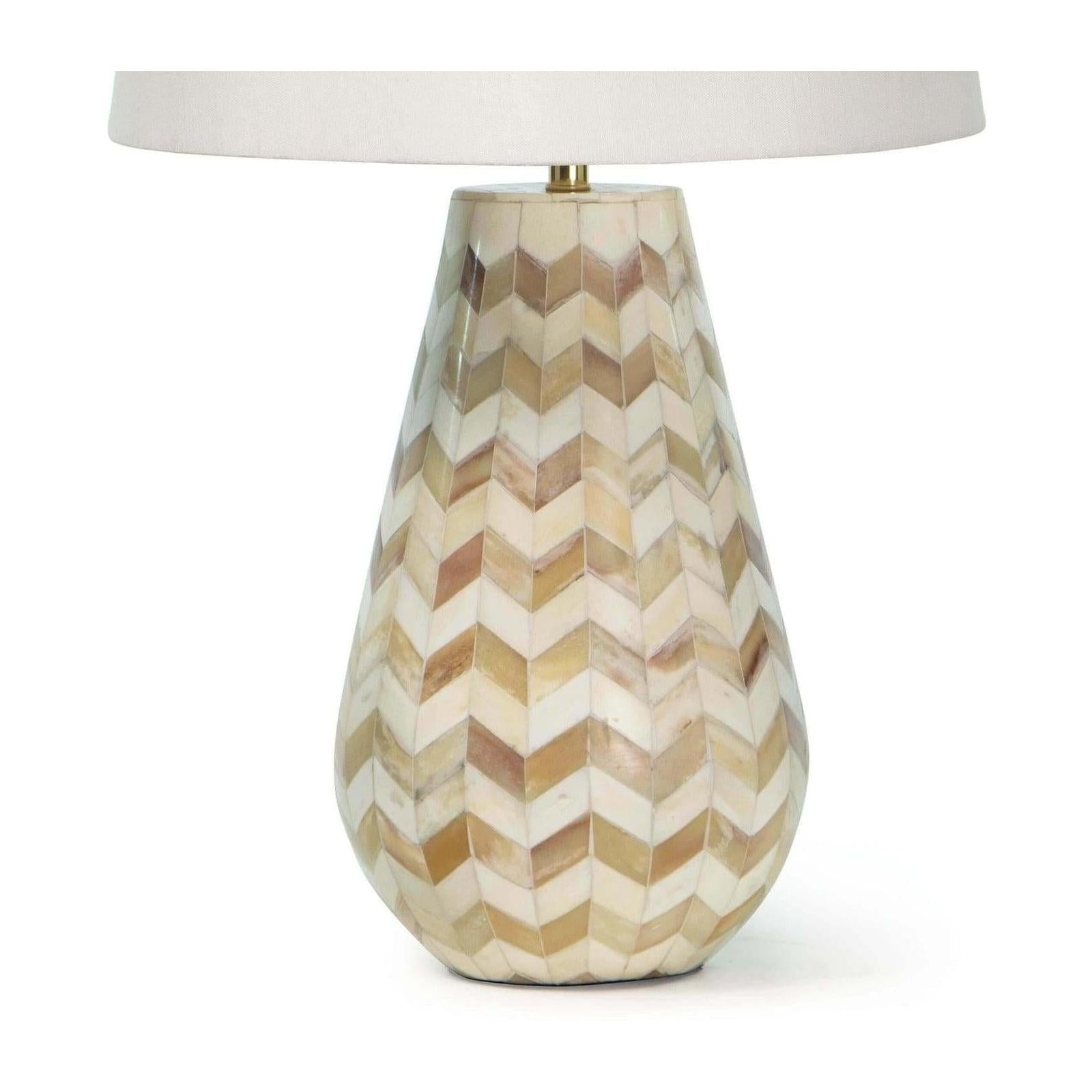 Regina Andrew Cassia Chevron Table Lamp