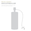 Regina Andrew Bulle Crystal Mini Lamp