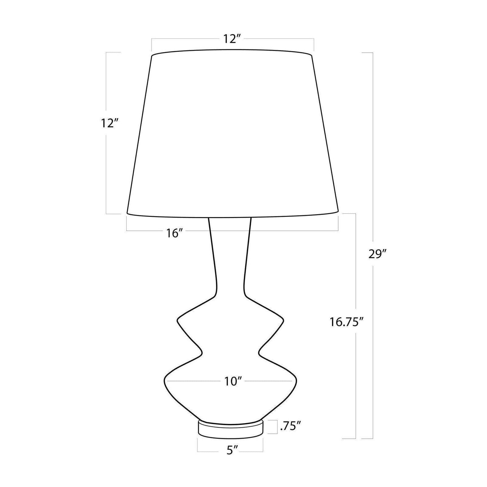 Regina Andrew Poe Metal Table Lamp