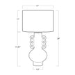 Regina Andrew Chandra Metal Table Lamp