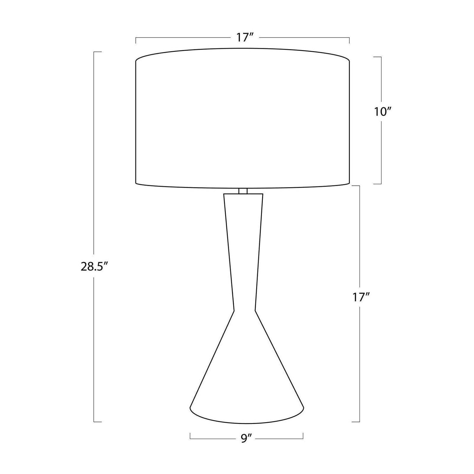 Regina Andrew  Denver Leather Table Lamp
