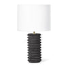 Regina Andrew Noir Column Travertine Lamp