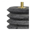 Regina Andrew Noir Column Travertine Lamp