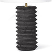 Regina Andrew Noir Column Travertine Lamp