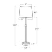 Regina Andrew Auburn Crystal Buffet Lamp