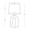 Regina Andrew Slinkly Marble Table Lamp
