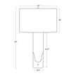 Regina Andrew Sacha Alabaster Table Lamp