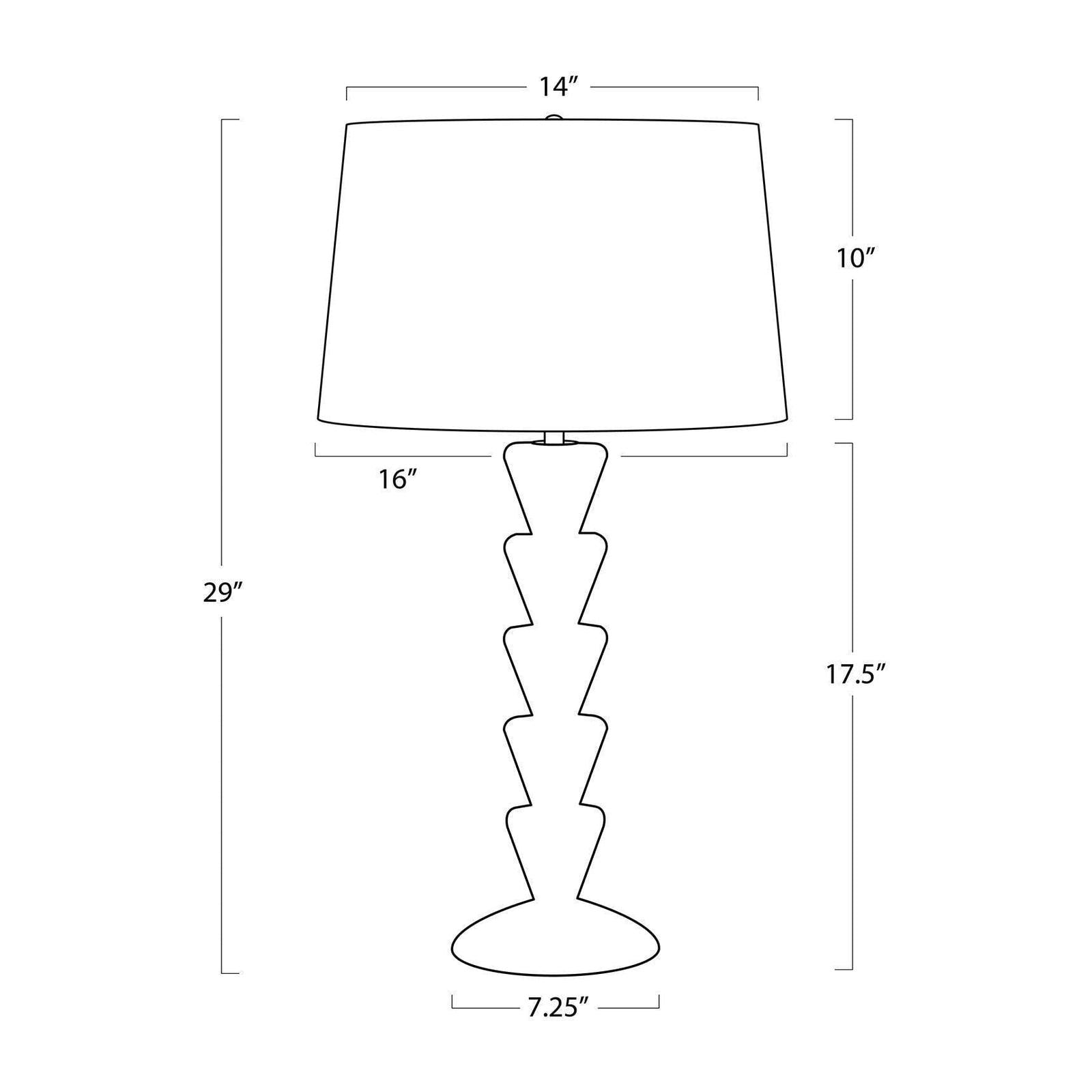 Regina Andrew Patricia Jade Table Lamp