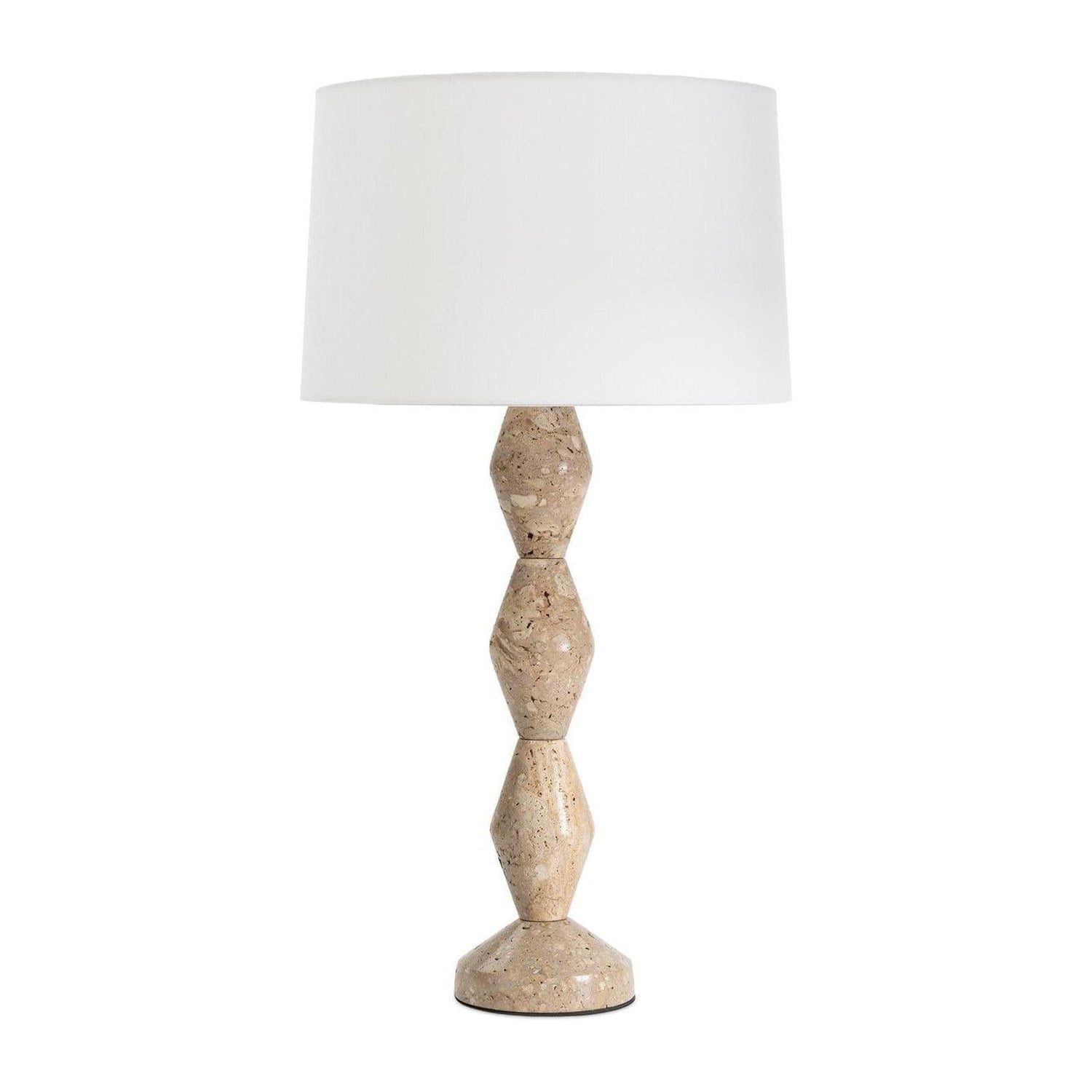 Regina Andrew Crew Travertine Buffet Lamp