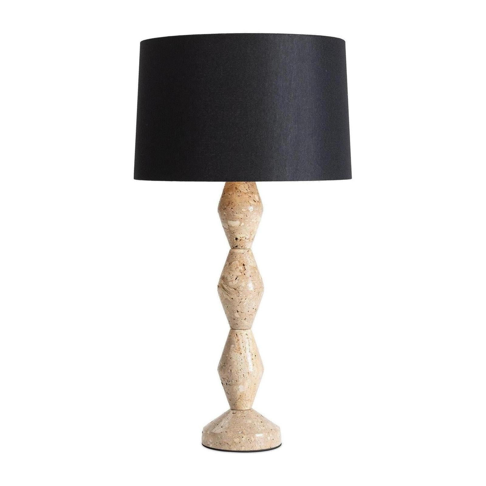 Regina Andrew Crew Travertine Buffet Lamp
