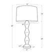 Regina Andrew Crew Travertine Buffet Lamp