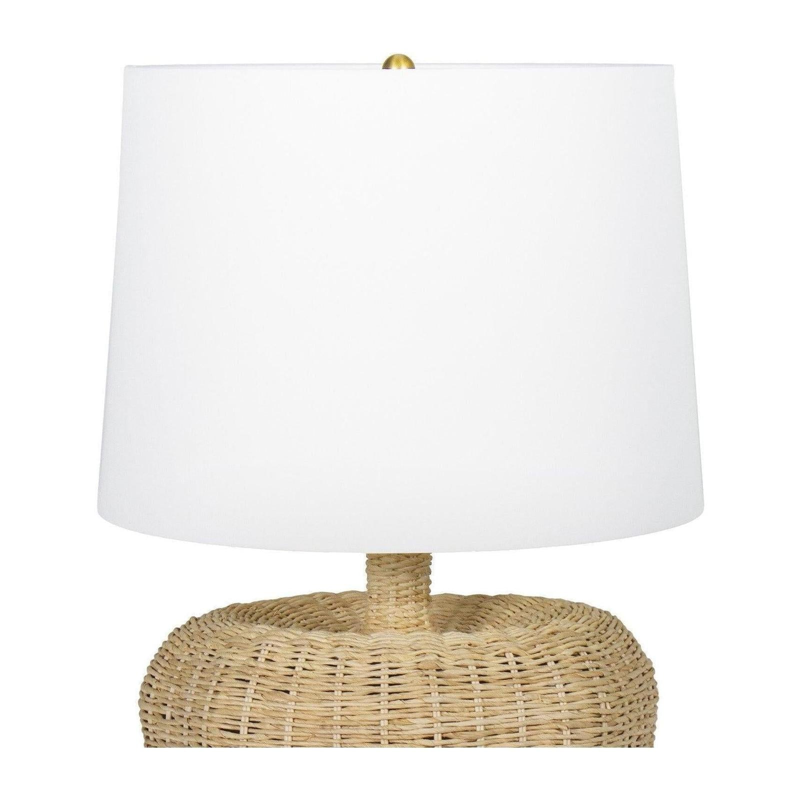 Regina Andrew Avery Rattan Table Lamp