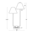 Regina Andrew Polly Double Arm Table Lamp