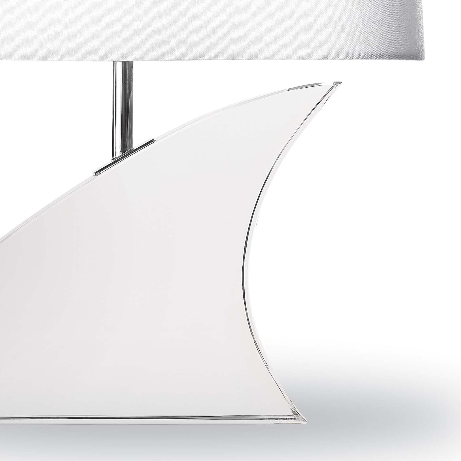 Regina Andrew Fin Crystal Table Lamp