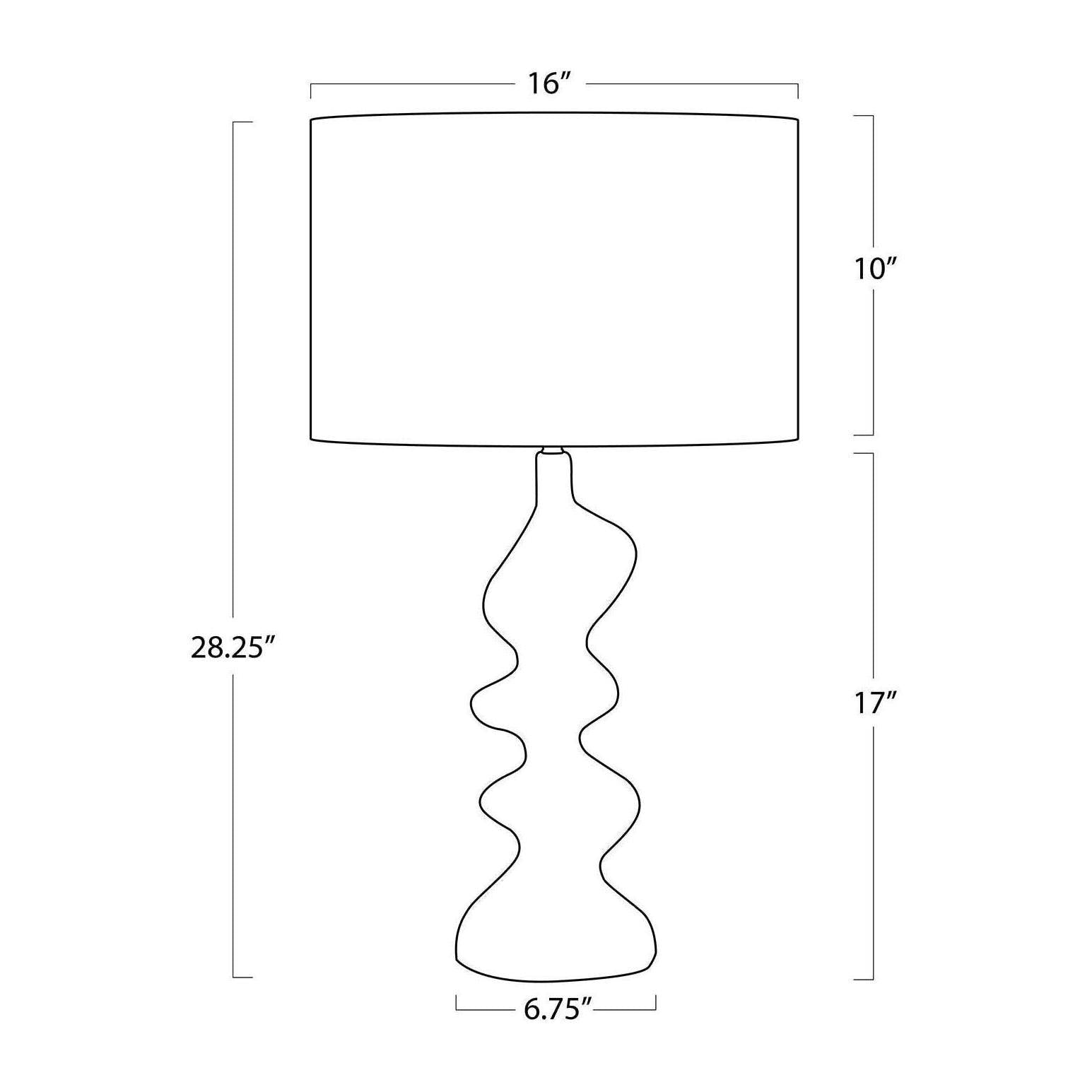 Regina Andrew  Blobby Table Lamp