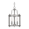 Hudson Valley Lighting Mansfield 3 Light 10 inch Antique Nickel Lantern Ceiling Light Clearance