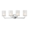 Hudson Valley Lighting Dexter 4 Light 25.25 inch Polished Chrome Bath and Vanity Wall Light Clearance