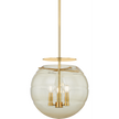 Hudson Valley Lighting Gill 3 Light 15 inch Aged Brass Pendant Ceiling Light