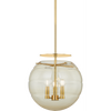 Hudson Valley Lighting Gill 3 Light 15 inch Aged Brass Pendant Ceiling Light