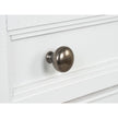 Magnussen Home Heron Cove Chalk White Chairside End Table