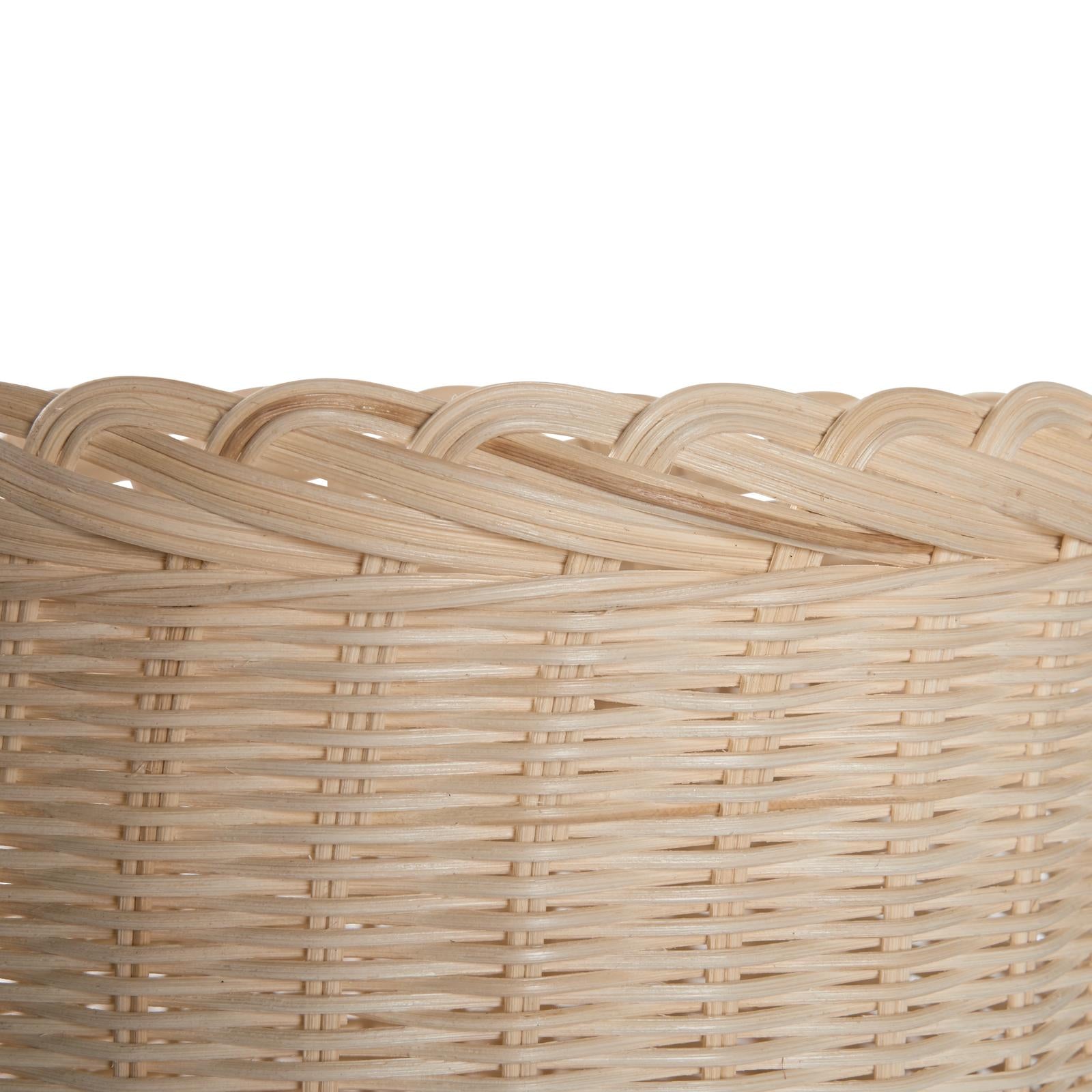 Chelsea House Braided Wicker Planter