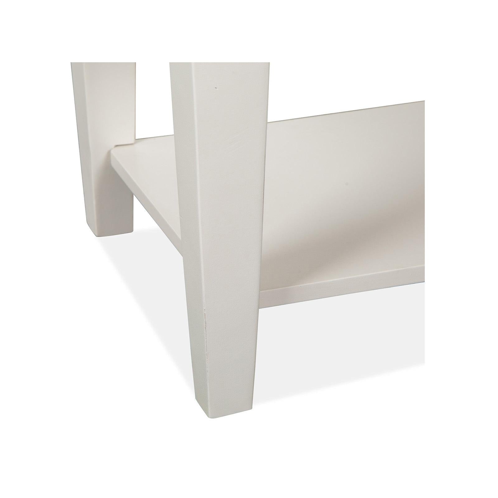 Magnussen Home Willowbrook Egg Shell White Nightstand