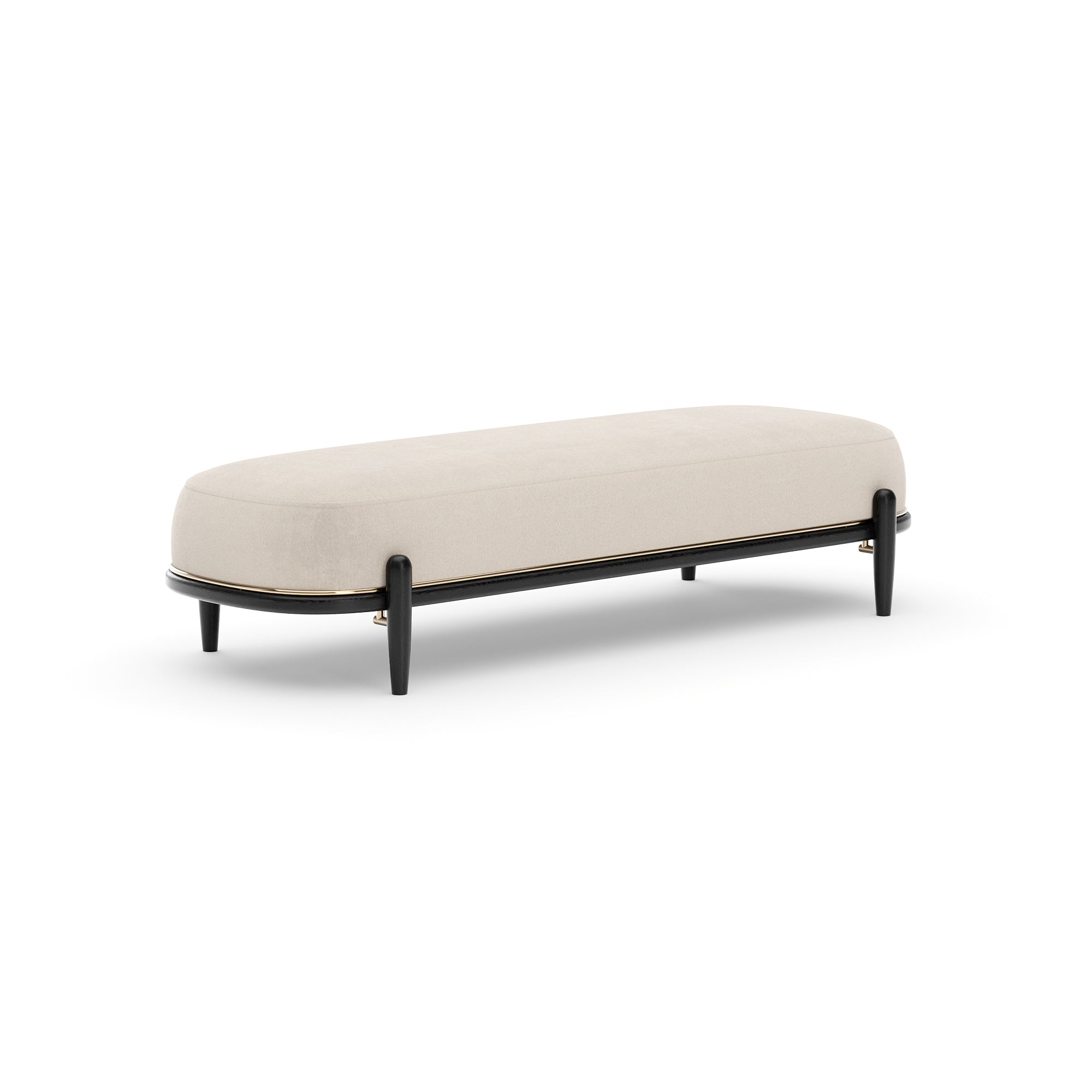 Caracole Madera Bed Bench - Ecru