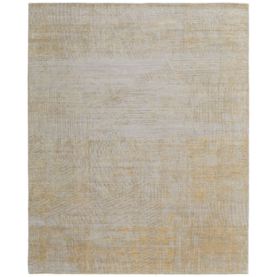 Feizy Eastfield 69FRF Modern Abstract in Yellow/Ivory/Gold