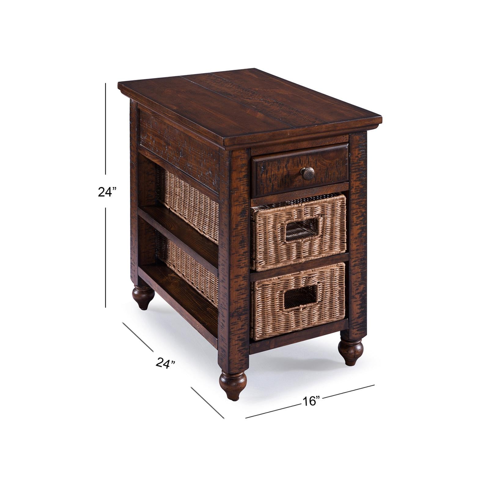 Magnussen Home Cottage Lane Coffee End Table