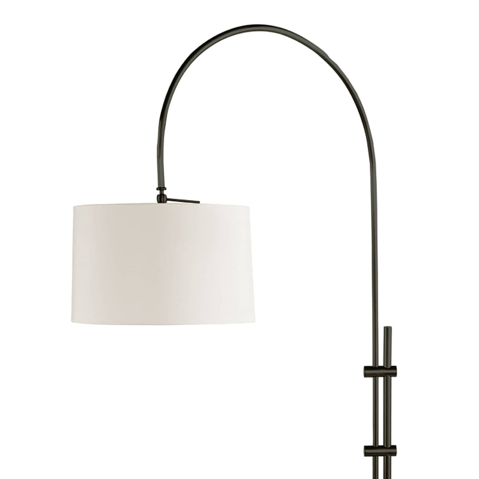 Regina Andrew  Arc Floor Lamp with Fabric Shade