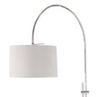 Arc Floor Lamp with Fabric Shade