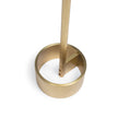 Regina Andrew Geo Rectangle Natural Brass Floor Lamp